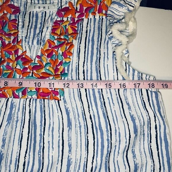 THML Embroidered Top Size Small - Picture 5 of 10